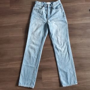 Aritzia Denim Forum The Joni High Rise Loose jeans Sz 25